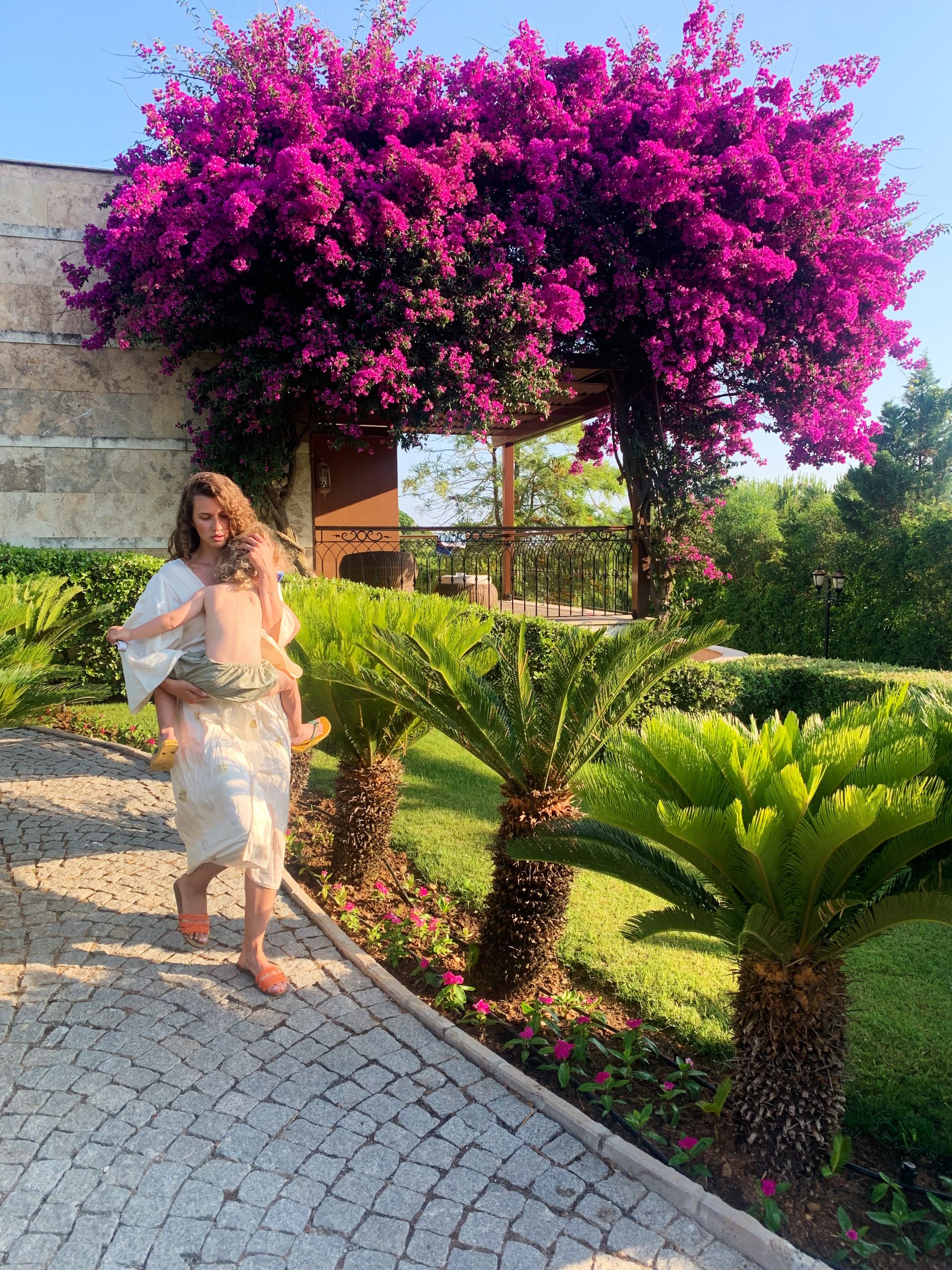 Realmomster Holiday Sunset Petit Mioche Silk Robe