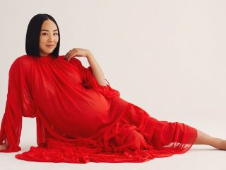 Realmomster Greta Lee Mom of Two Motherhood